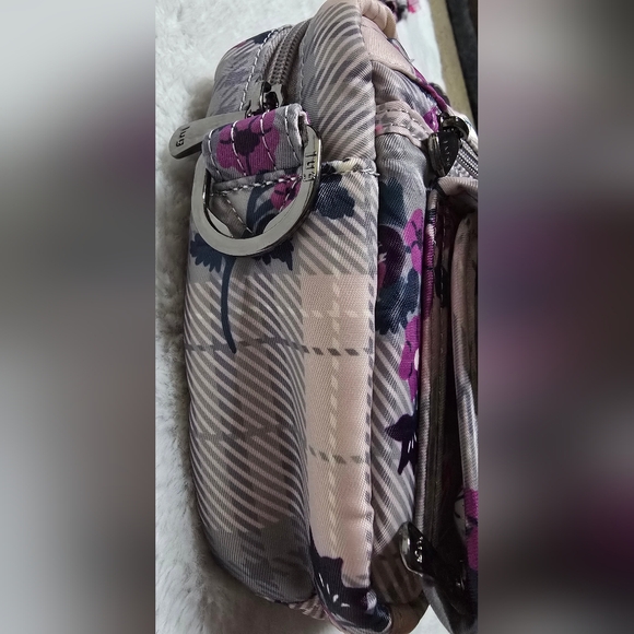 Lug Purse Switch Convertible Crossbody Shoulder Belt Bag Floral Open Wallet Tote - Picture 8 of 15